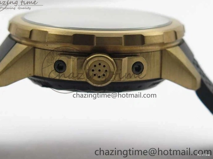 MIROTIME 0125 Aquatimer Chrono IW379503 Bronzo Case V6F 1:1 Best Edition Black Dial on Rubber Strap A Popular 7103